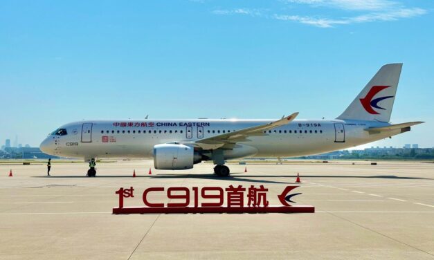 Στις 1.061 οι παραγγελίες για το κινεζικό επιβατικό αεροσκάφος C919