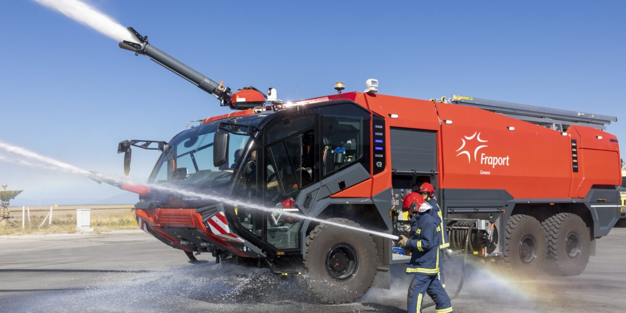 Η Fraport Greece ενισχύει την ασφάλεια των περιφερειακών αεροδρομίων με 17 νέα πυροσβεστικά οχήματα