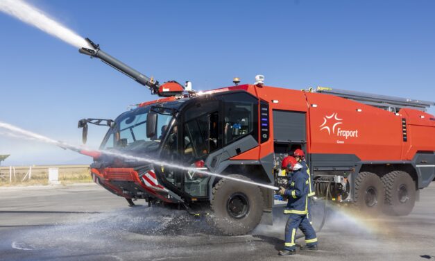 Η Fraport Greece ενισχύει την ασφάλεια των περιφερειακών αεροδρομίων με 17 νέα πυροσβεστικά οχήματα